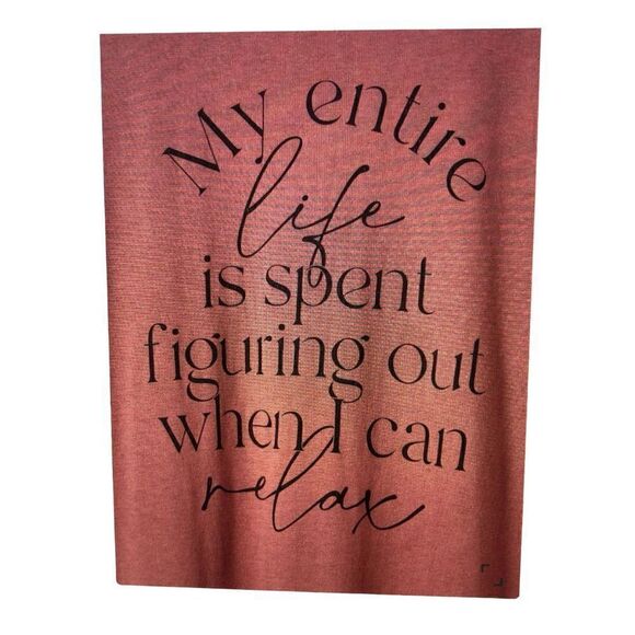 TORRID My Entire Life Jersey Crew Neck L/S Tee Women Plus 0X NWT - Picture 3 of 3